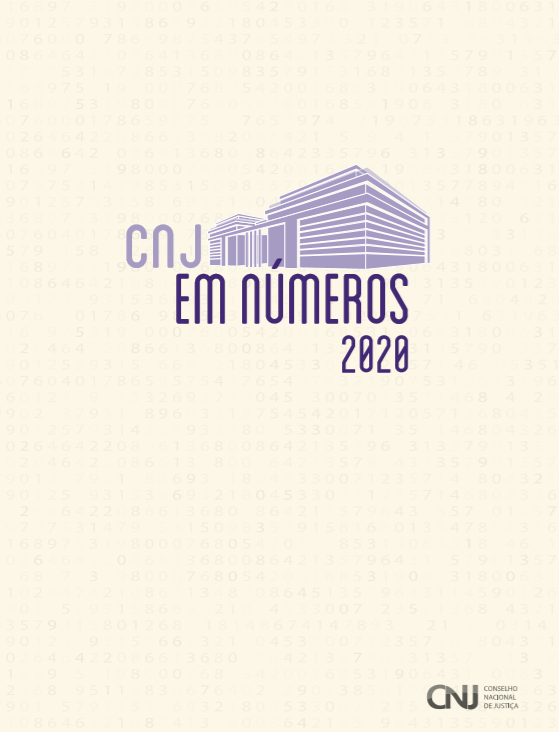 Capa CNJ em Números 2020